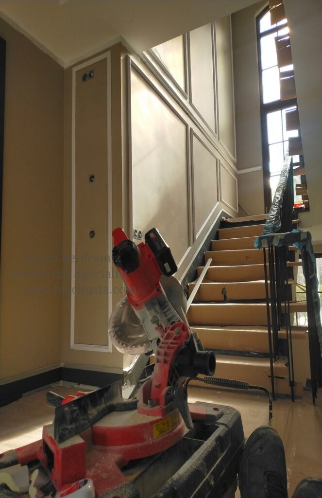 Merdiven Dairesi Duvar Çıta Modelleri